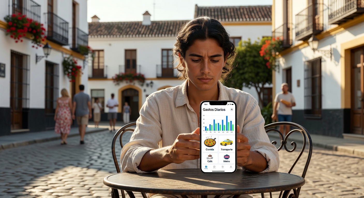 Aplicación de seguimiento de gastos en España