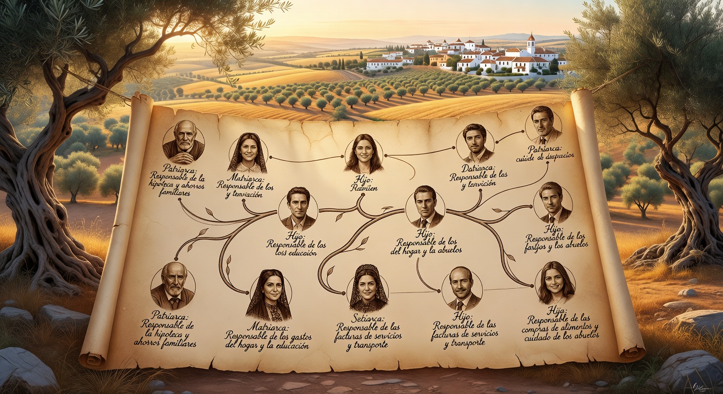 Árbol de presupuesto familiar en España