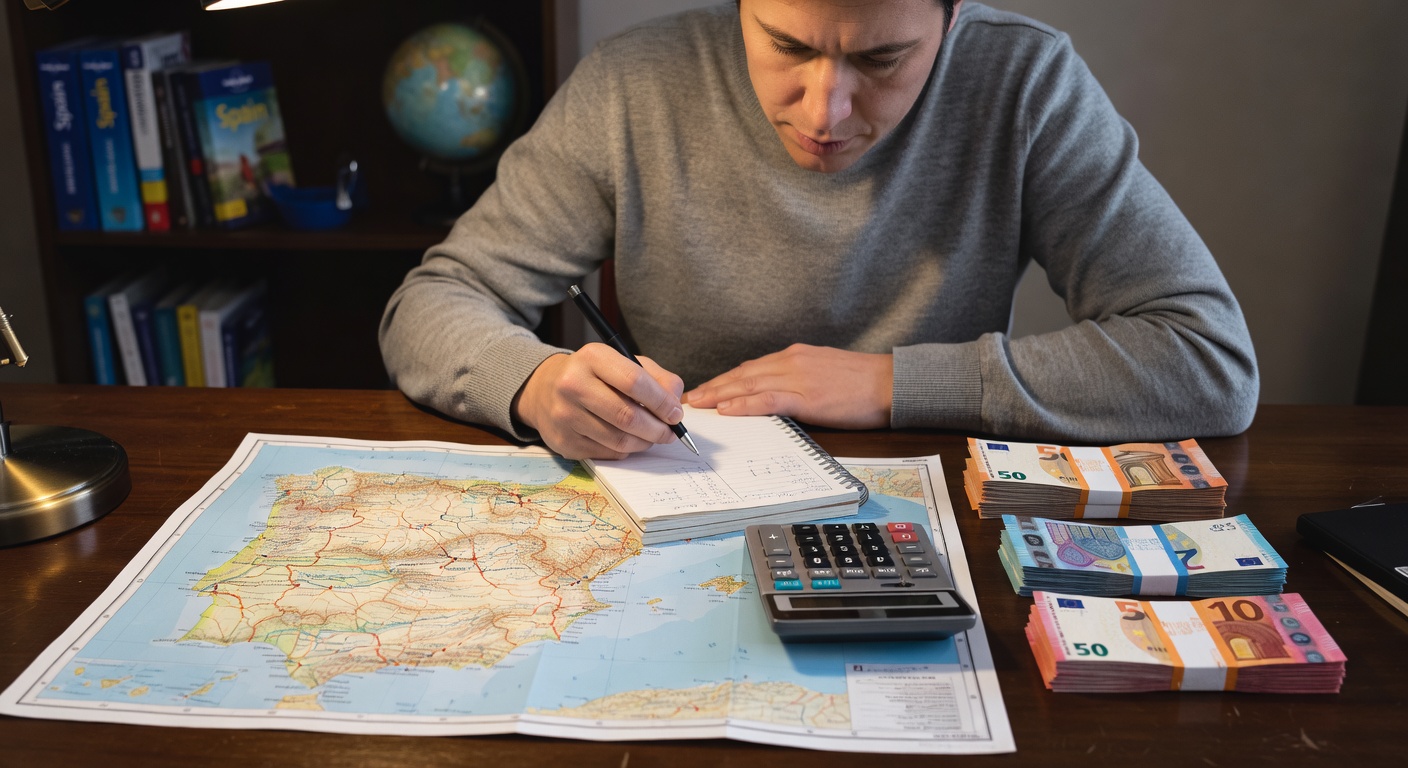 Planificación de presupuesto de viajes en España